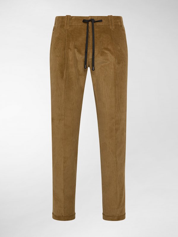 Totò Coulisse Biscotto Velluto 1000 Righe Stretch