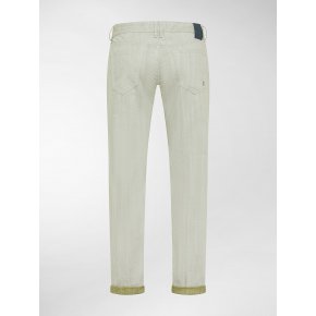 Hugo Denim Japan Fiammato 5 Tasche Verdino.