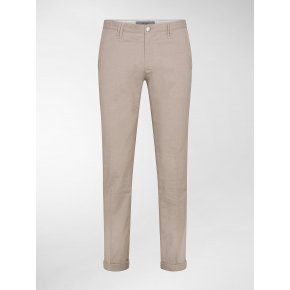 Clay Biege Cotone Punta Spillo Stretch