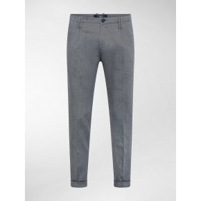 Tom Grigio Medio Lana Cotone stretch Washable