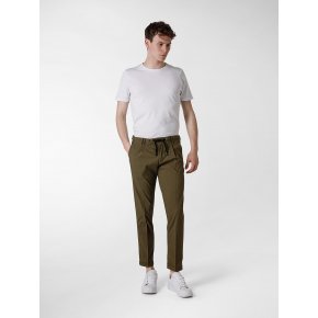 Toto' Militare Coulisse Cotone Tela Vela Stretch