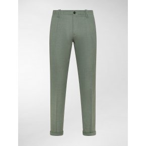 Tom Verde Pistacchio Lana Nattè Stretch