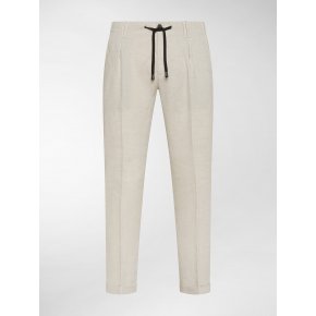Totò Coulisse Naturale Lino Wrinkle Free Washable
