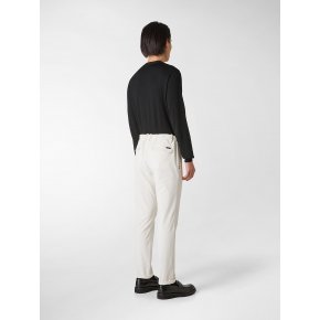Totò Coulisse Panna Velluto 1000 Righe Stretch