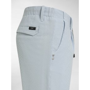 Totò Grigio Polvere Cotone Goffrato Stretch